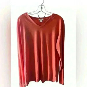WE The Free- Size Xs Long Sleeve Striped bohemian  Boho Crew Neck Coastal